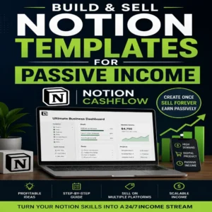 How to Build & Sell Notion Templates for Passive Income