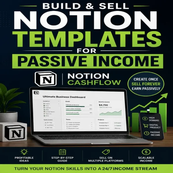 How to Build & Sell Notion Templates for Passive Income