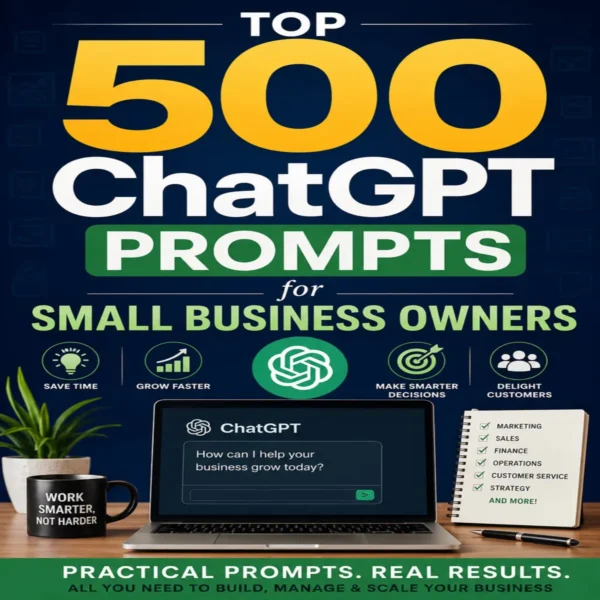 Top 500 ChatGPT Prompts for Small Business Owners